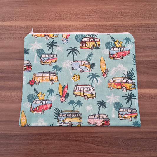 Trousse de toilette van bleu