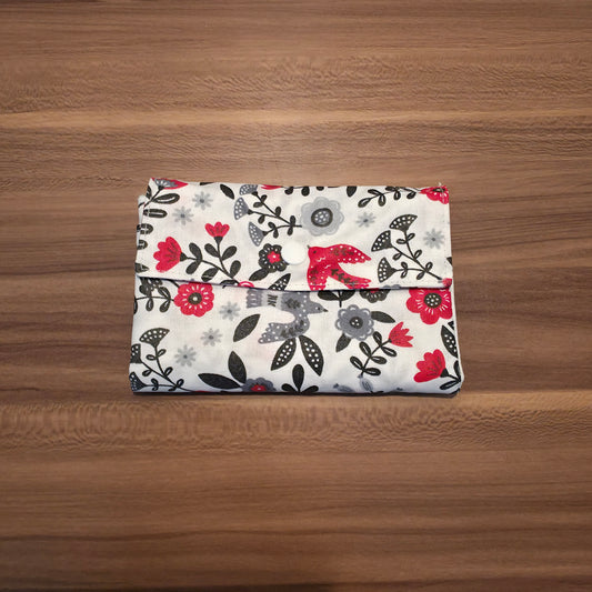 Pochette à savon oiseaux