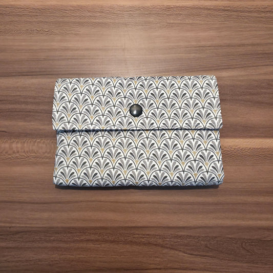 Pochette à savon eventail doré