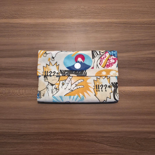 Pochette à savon manga blanc