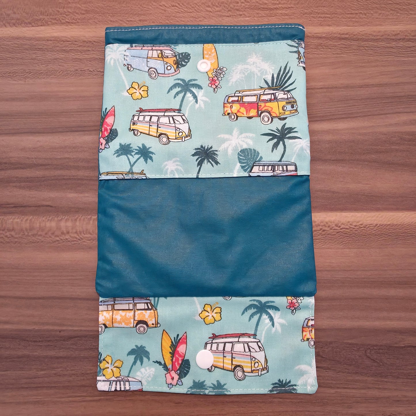 Pochette à savon van bleu