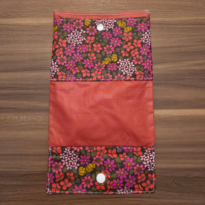 Pochette à savon fleurs colorés