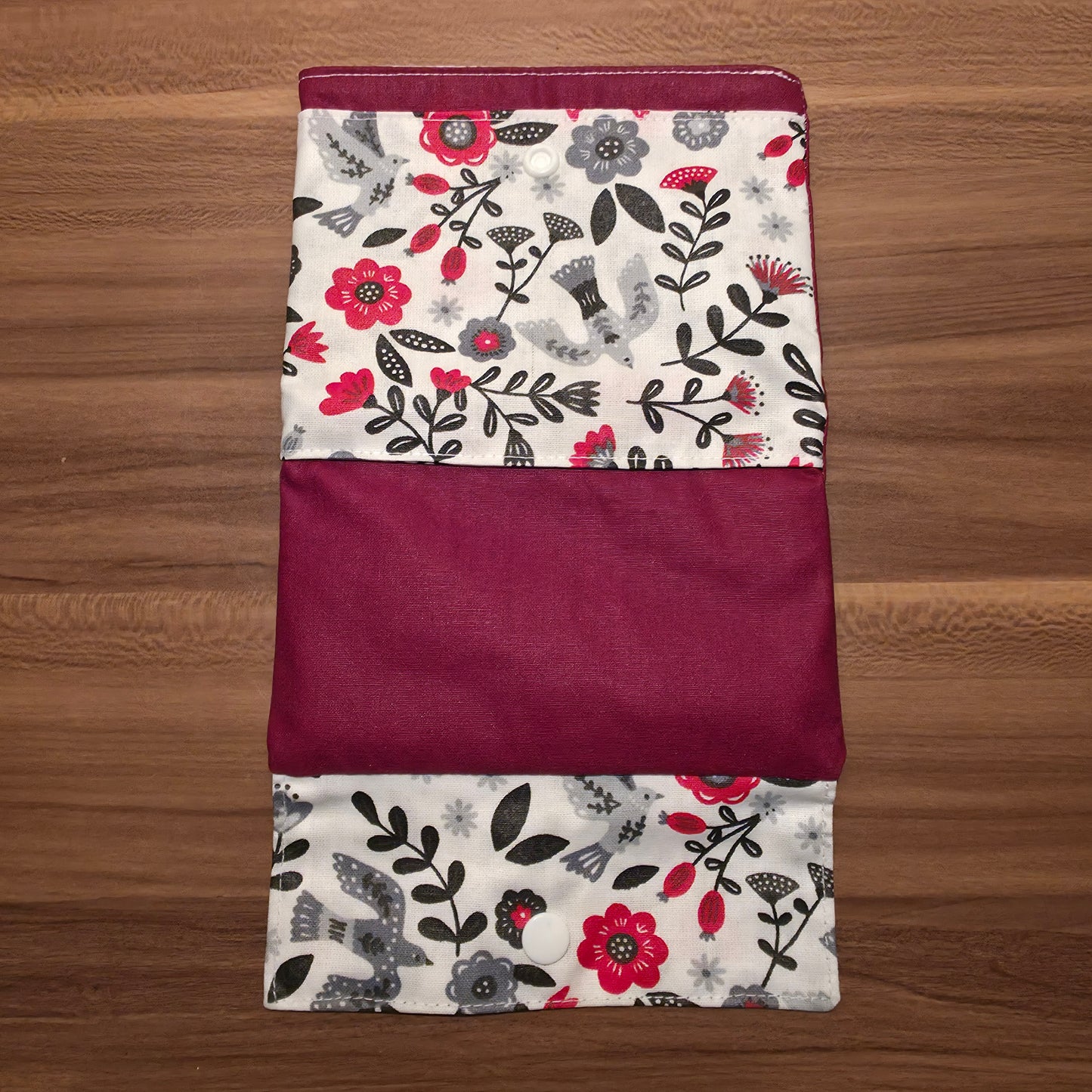 Pochette à savon oiseaux