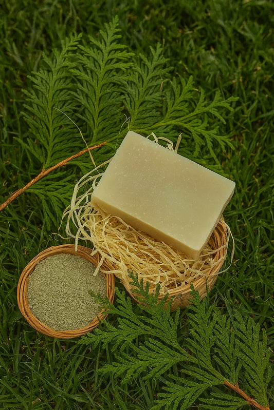 Savon miel - Cèdre argile verte