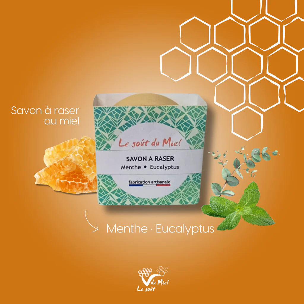 Savon à raser - Menthe eucalyptus