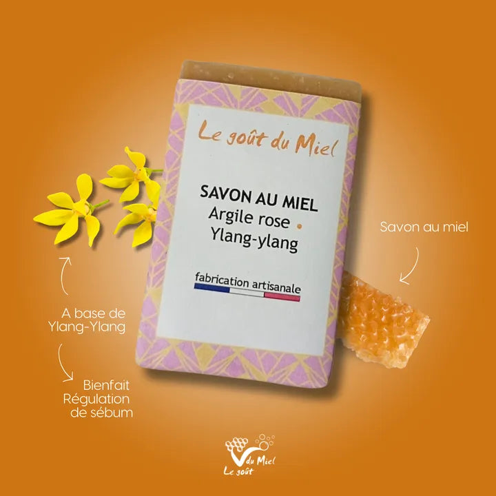 Savon miel - Ylang ylang